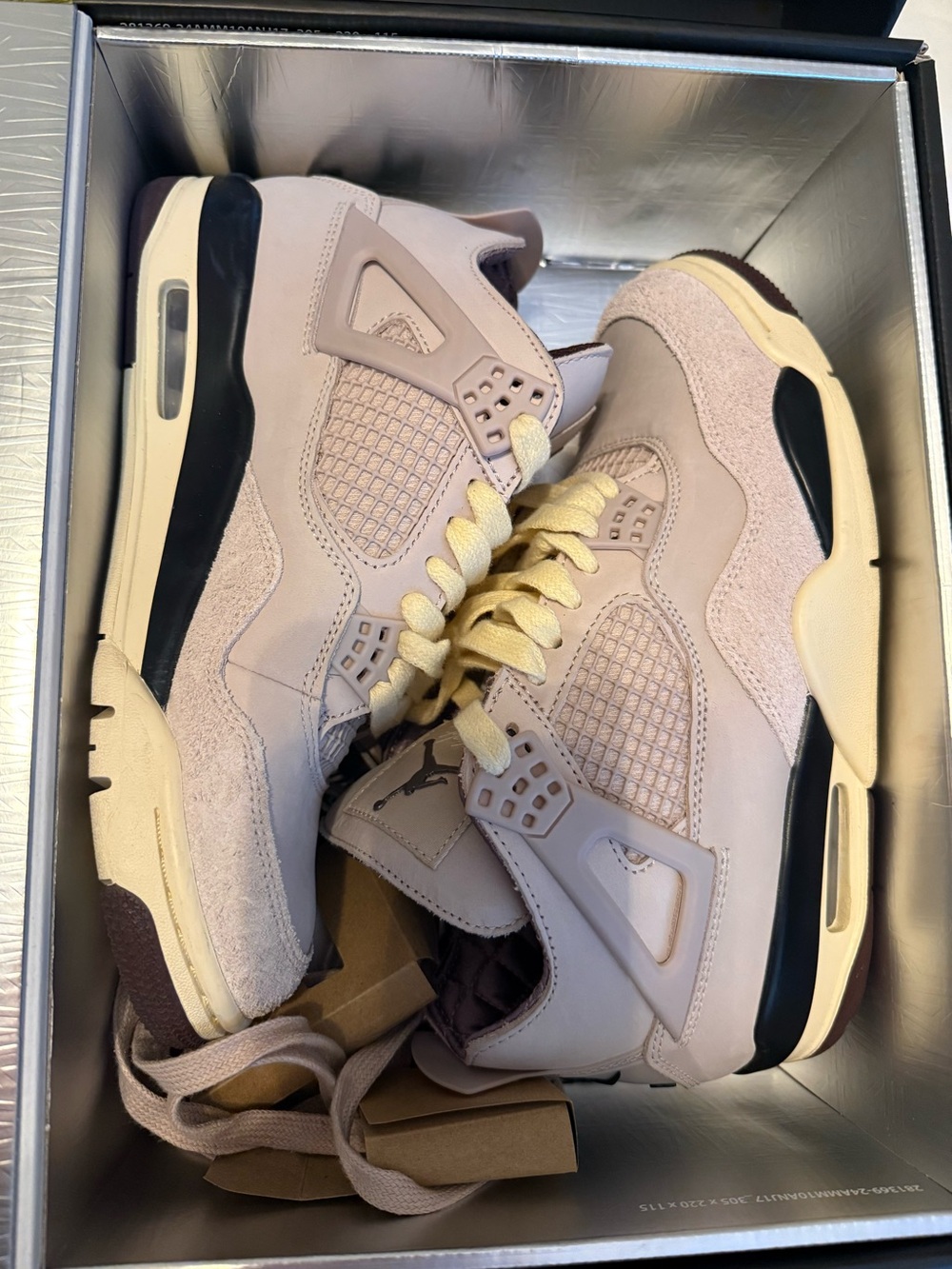 Nike A Ma ManΓere Retro OG Jordan 4s, Womenβs Size 8